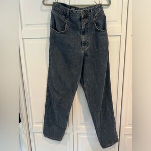 BDG double button mom jeans
